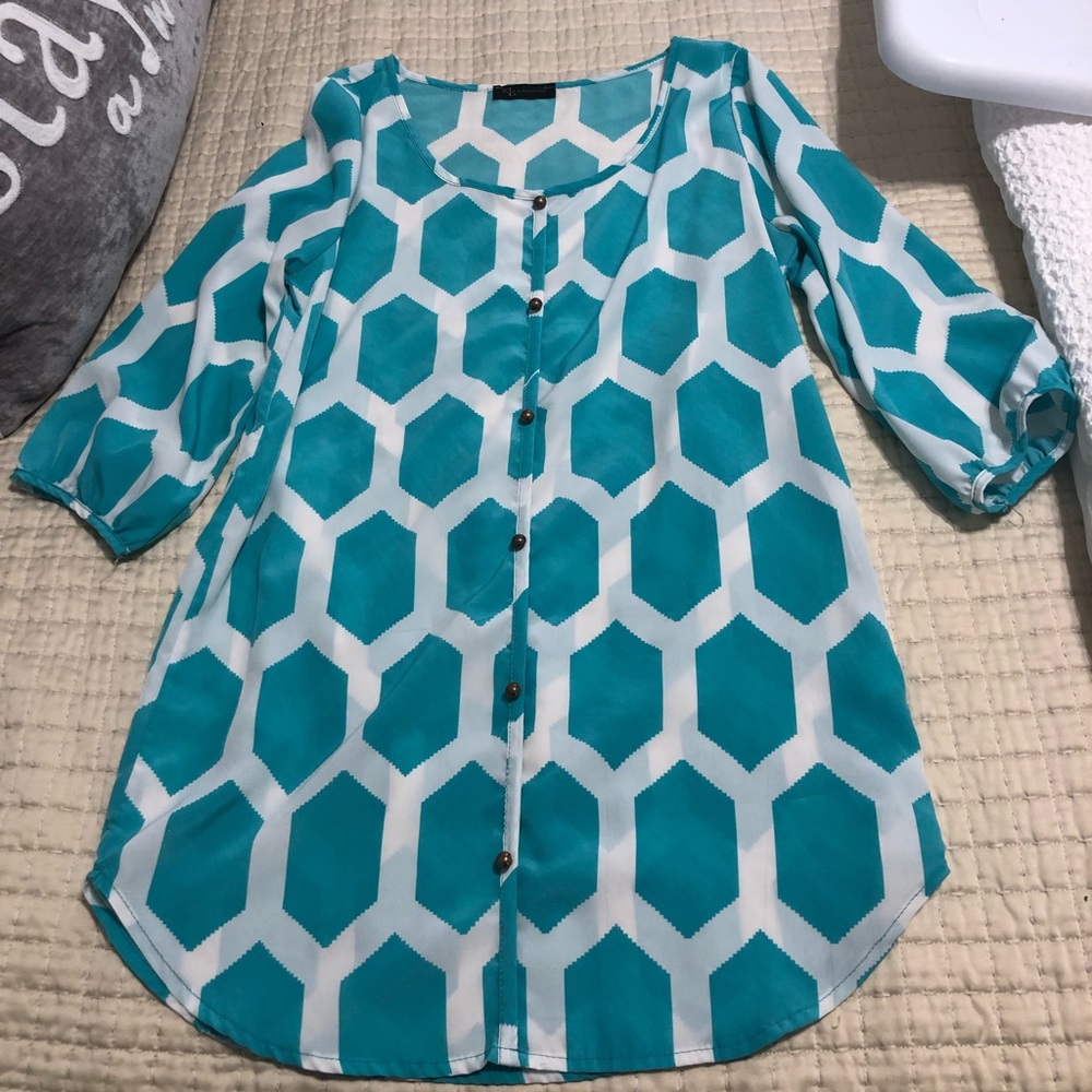 3/4 sleeve top
